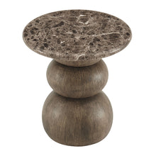 Load image into Gallery viewer, Pietra Indoor Outdoor Patio Round Side Table by Modway
