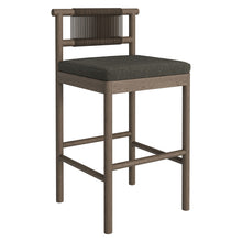 Load image into Gallery viewer, Eleni Outdoor Patio Teak Wood Bar Stools Set of 2 by Modway
