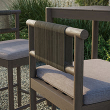 Load image into Gallery viewer, Eleni Outdoor Patio Teak Wood Bar Stools Set of 2 by Modway
