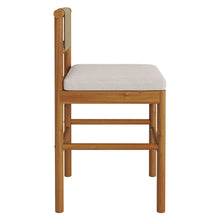 Load image into Gallery viewer, Eleni Outdoor Patio Teak Wood Counter Stools Set of 2 by Modway

