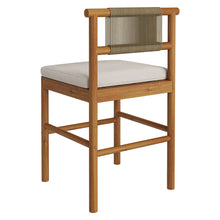 Load image into Gallery viewer, Eleni Outdoor Patio Teak Wood Counter Stools Set of 2 by Modway
