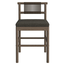Load image into Gallery viewer, Eleni Outdoor Patio Teak Wood Counter Stools Set of 2 by Modway
