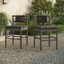 Load image into Gallery viewer, Eleni Outdoor Patio Teak Wood Counter Stools Set of 2 by Modway
