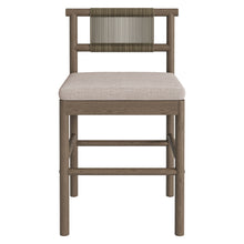 Load image into Gallery viewer, Eleni Outdoor Patio Teak Wood Counter Stools Set of 2 by Modway
