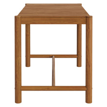Load image into Gallery viewer, Eleni Rectangle 56-Inch Outdoor Patio Teak Wood Rectangular Bar Table by Modway

