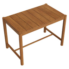 Load image into Gallery viewer, Eleni Rectangle 56-Inch Outdoor Patio Teak Wood Rectangular Bar Table by Modway
