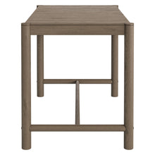 Load image into Gallery viewer, Eleni Rectangle 56-Inch Outdoor Patio Teak Wood Rectangular Bar Table by Modway
