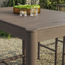Load image into Gallery viewer, Eleni Rectangle 56-Inch Outdoor Patio Teak Wood Rectangular Bar Table by Modway
