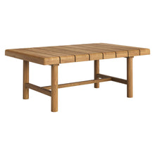 Load image into Gallery viewer, Eleni 4-Piece Outdoor Patio Teak Wood Sofa Set by Modway
