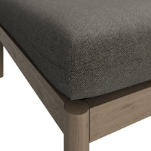 Load image into Gallery viewer, Eleni Square Outdoor Patio Teak Wood Ottoman by Modway
