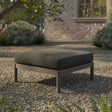 Load image into Gallery viewer, Eleni Square Outdoor Patio Teak Wood Ottoman by Modway
