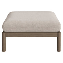 Load image into Gallery viewer, Eleni Square Outdoor Patio Teak Wood Ottoman by Modway
