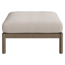 Load image into Gallery viewer, Eleni Square Outdoor Patio Teak Wood Ottoman by Modway
