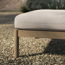 Load image into Gallery viewer, Eleni Square Outdoor Patio Teak Wood Ottoman by Modway
