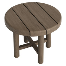 Load image into Gallery viewer, Eleni 20-Inch Round Outdoor Patio Teak Wood Side Table by Modway
