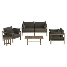 Load image into Gallery viewer, Eleni 5-Piece Outdoor Patio Teak Wood Furniture Set by Modway
