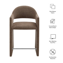 Load image into Gallery viewer, Talia 37 Inch Upholstered Fabric Counter Stool by Modway
