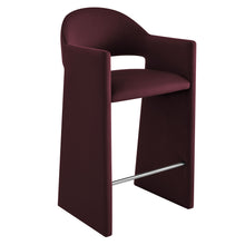 Load image into Gallery viewer, Talia 41 Inch Performance Velvet Bar Stool by Modway
