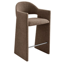 Load image into Gallery viewer, Talia 41 Inch Upholstered Fabric Bar Stool by Modway
