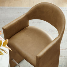 Load image into Gallery viewer, Talia 41 Inch Vegan Leather Bar Stool by Modway
