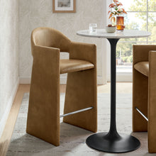 Load image into Gallery viewer, Talia 41 Inch Vegan Leather Bar Stool by Modway
