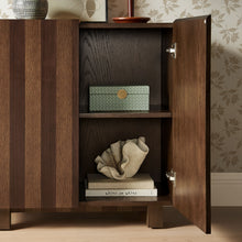 Load image into Gallery viewer, Kline 2-Door Striped Accent Cabinet by Modway
