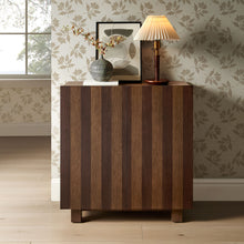 Load image into Gallery viewer, Kline 2-Door Striped Accent Cabinet by Modway
