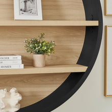 Load image into Gallery viewer, Romy 47" Round Wall Book Shelf by Modway
