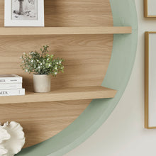 Load image into Gallery viewer, Romy 47" Round Wall Book Shelf by Modway
