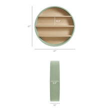 Load image into Gallery viewer, Romy 47" Round Wall Book Shelf by Modway
