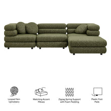 Load image into Gallery viewer, Jubilee 4-Piece Upholstered Modular Sofa Set by Modway
