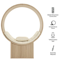 Load image into Gallery viewer, Aperture Round Alcove Accent Chair by Modway
