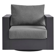Load image into Gallery viewer, Tahoe Outdoor Patio Powder-Coated Aluminum Swivel Armchair by Modway
