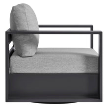 Load image into Gallery viewer, Tahoe Outdoor Patio Powder-Coated Aluminum Swivel Armchair by Modway
