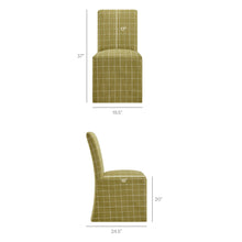 Load image into Gallery viewer, Aster Linen Cotton Blend Slipcovered Dining Chairs Set of 2 by Modway
