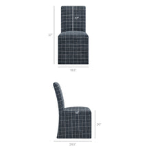 Load image into Gallery viewer, Aster Linen Cotton Blend Slipcovered Dining Chairs Set of 2 by Modway
