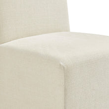 Load image into Gallery viewer, Aster Slub Weave Fabric Slipcovered Dining Chairs Set of 2 by Modway
