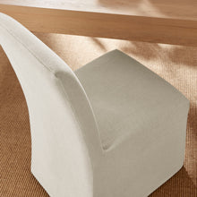 Load image into Gallery viewer, Aster Slub Weave Fabric Slipcovered Dining Chairs Set of 2 by Modway
