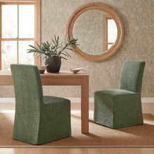 Load image into Gallery viewer, Aster Slub Weave Fabric Slipcovered Dining Chairs Set of 2 by Modway
