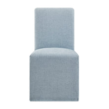 Load image into Gallery viewer, Aster Slub Weave Fabric Slipcovered Dining Chairs Set of 2 by Modway
