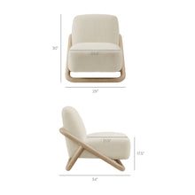 Load image into Gallery viewer, Vander Textured Fabric Accent Chair by Modway
