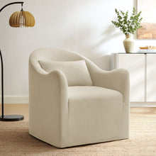 Load image into Gallery viewer, Bardot Slipcovered Linen Blend Accent Chair by Modway
