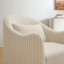 Load image into Gallery viewer, Bardot Slipcovered Striped Accent Chair by Modway

