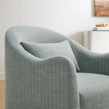 Load image into Gallery viewer, Bardot Slipcovered Striped Accent Chair by Modway
