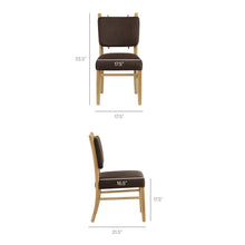 Load image into Gallery viewer, Mauden Performance Velvet Dining Side Chairs Set of 2 by Modway

