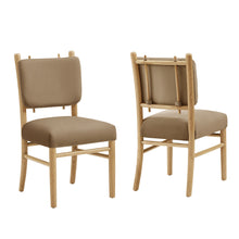 Load image into Gallery viewer, Mauden Performance Velvet Dining Side Chairs Set of 2 by Modway
