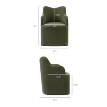 Load image into Gallery viewer, Cordelle Linen Blend Swivel Dining Chair by Modway

