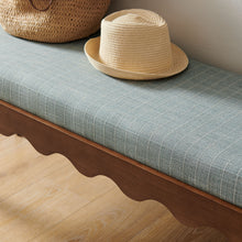 Load image into Gallery viewer, Mirette Scalloped Edge Striped Accent Bench by Modway
