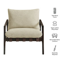 Load image into Gallery viewer, Nomi Outdoor Patio Teak Wood Sling Chair by Modway
