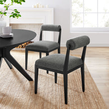 Load image into Gallery viewer, Kai Fabric Dining Chair Set of 2 by Modway
